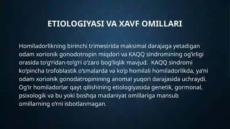 Homiladorlar ko‘ngil aynishi va qusishi 4