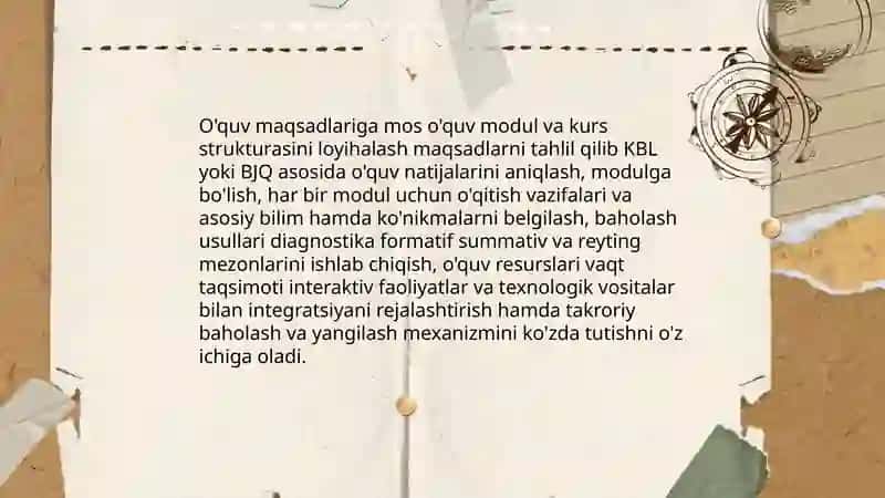 Pedagogik dasturiy vositalarni loyihalashtirish 4