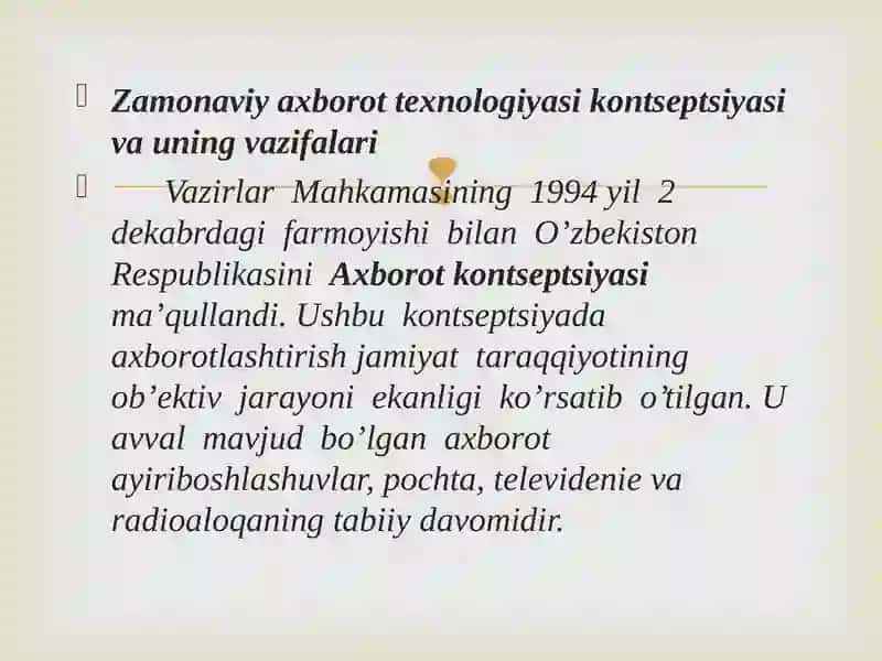 Aхbоrоtni ishlash texnikasi 4