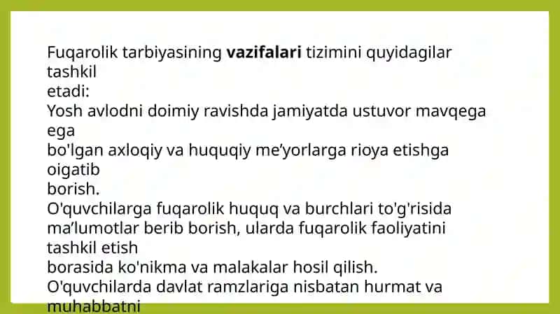 Fuqarolik tarbiyasi. 4