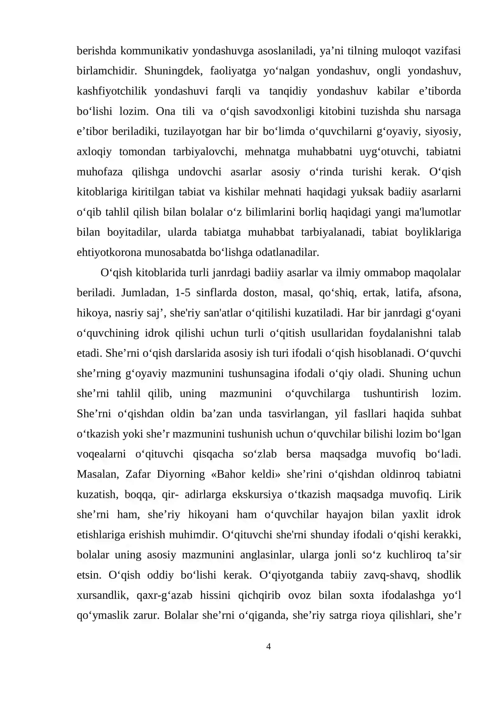 Boshlang‘ich sinf o‘quvchilarini to‘g‘ri o‘qishga o‘rgatish metodikasi 4