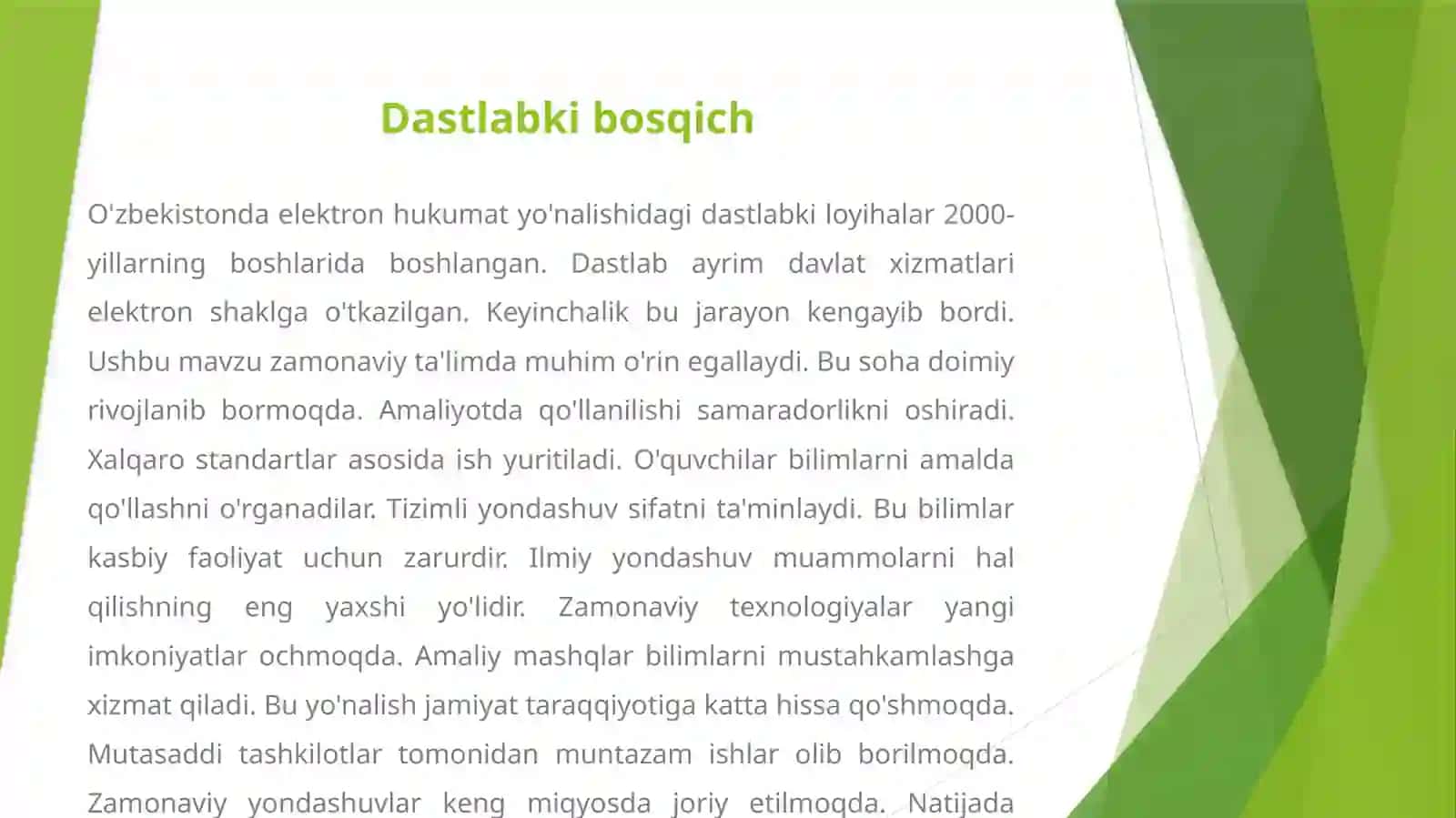Elektron hukumat tushunchasi 4