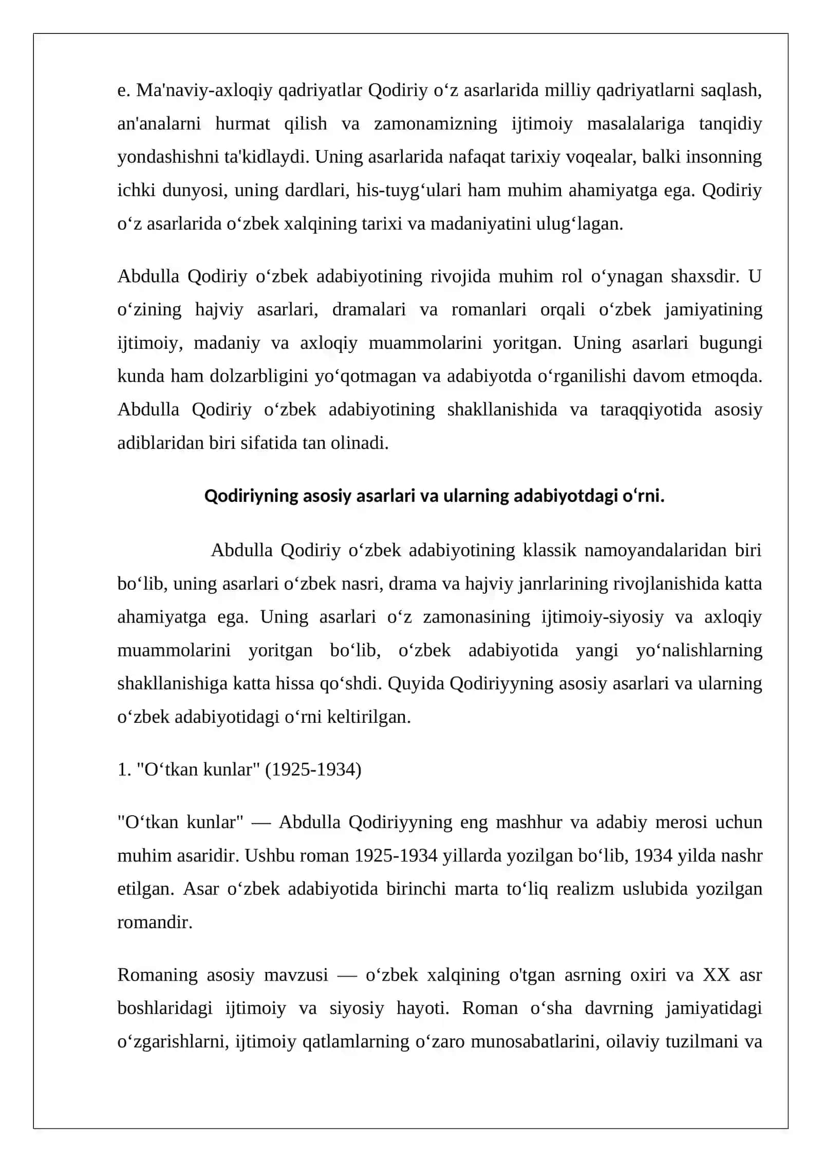Abdulla Qodiriy Baxtsiz kuyov pesasi. Hajviy asarlari. 4