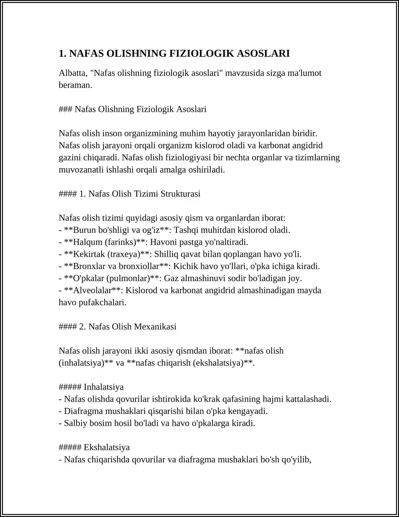Nafas Olishning Fiziologik Asoslari 4