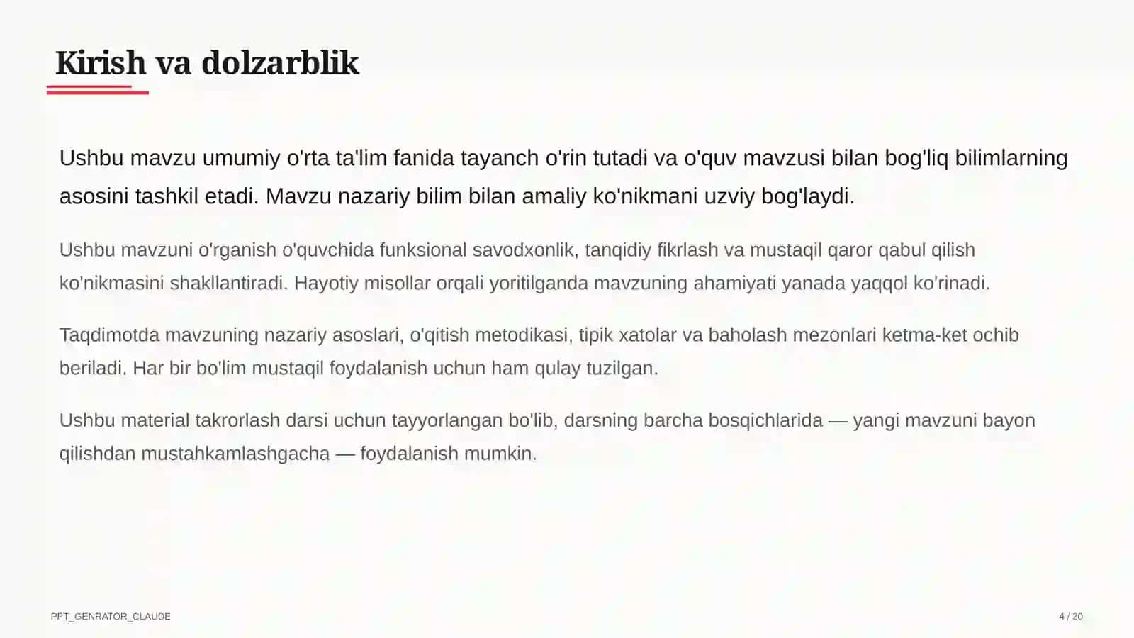 Bo'lajak o'qituvchilar uchun kasbiy sertifikatlash: bakalavr va magistrlarga toifa berish tartibi (2026) 4