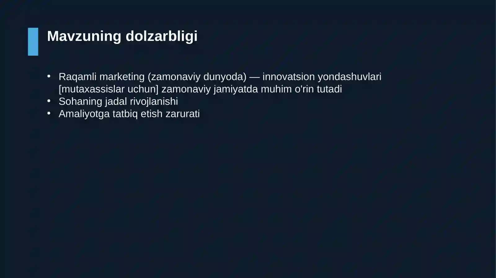 Raqamli marketing (zamonaviy dunyoda) — innovatsion yondashuvlari [mutaxassislar uchun] 4