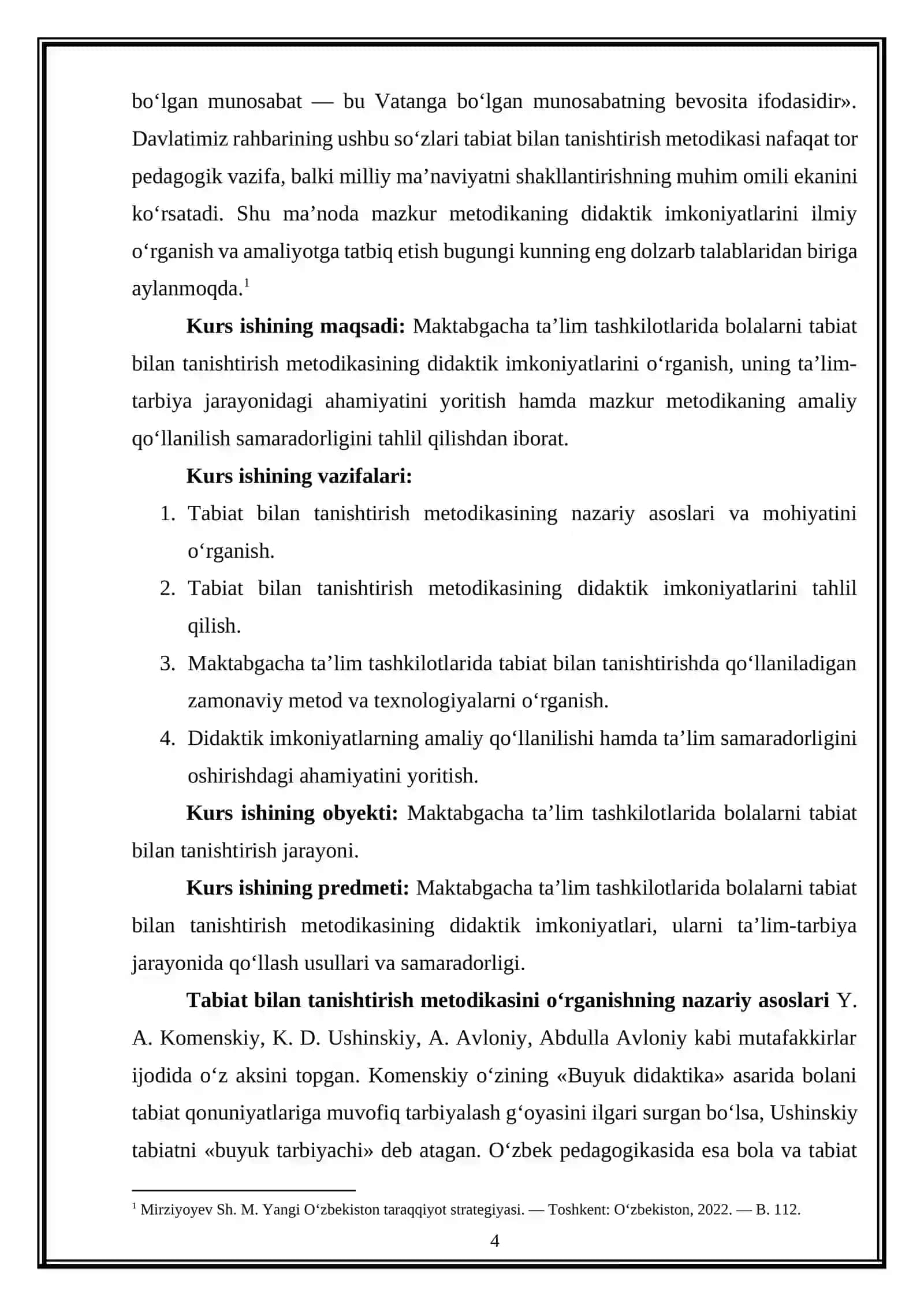 Tabiat bilan tanishtirish metodikasining didaktik imkoniyatlari va ularning amaliy tadbiqi 4