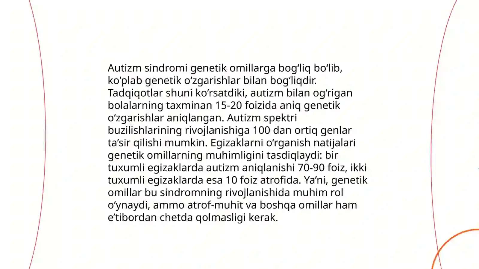Autizm sindromli bolalar uchun erta diagnoz 4