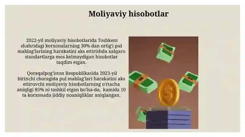 Naqd mablag'lar harakati va uning tahlili 4