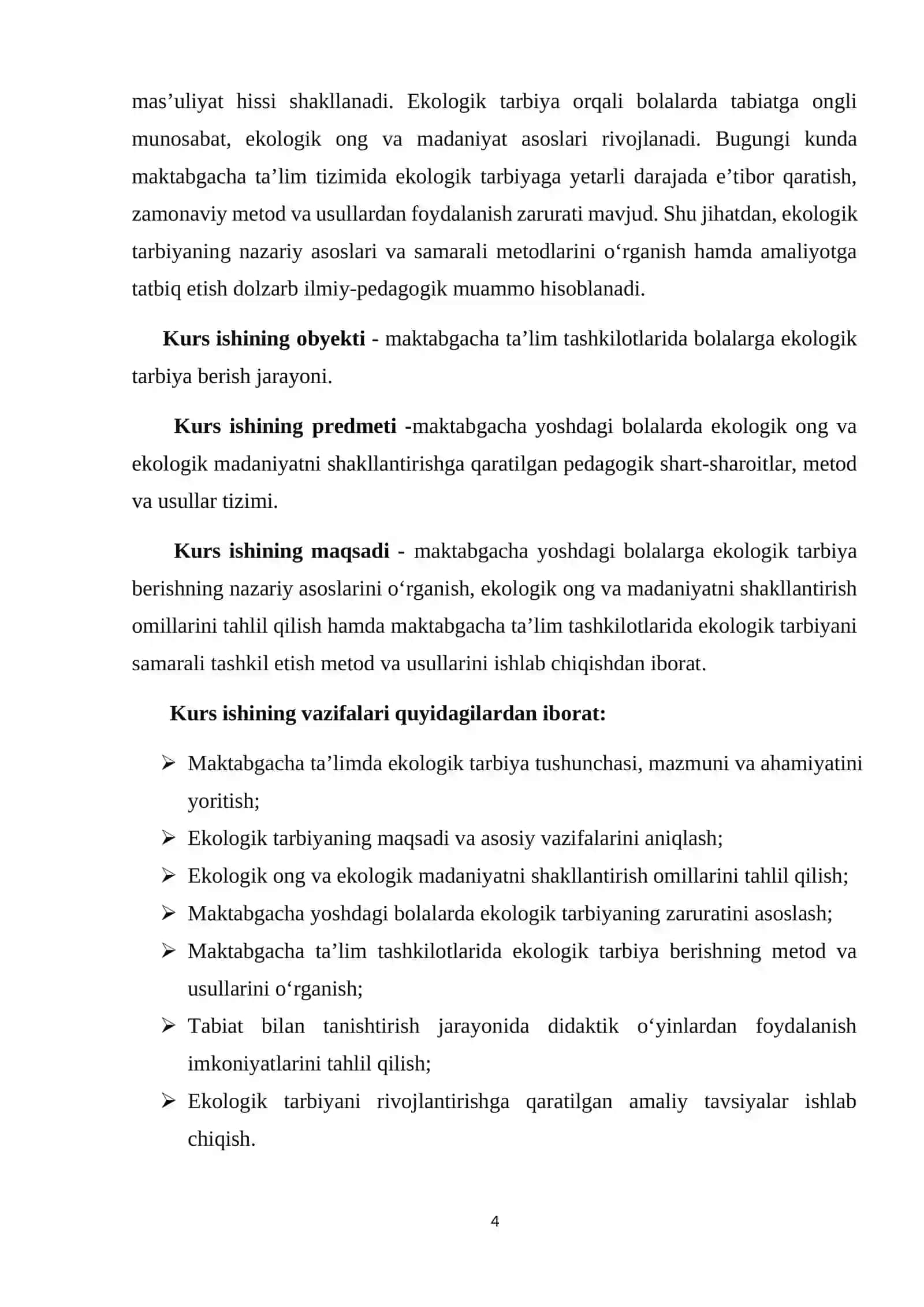 Ekologik tarbiyani maktabgacha yoshdan boshlashning zarurati va ilmiy asoslari 4