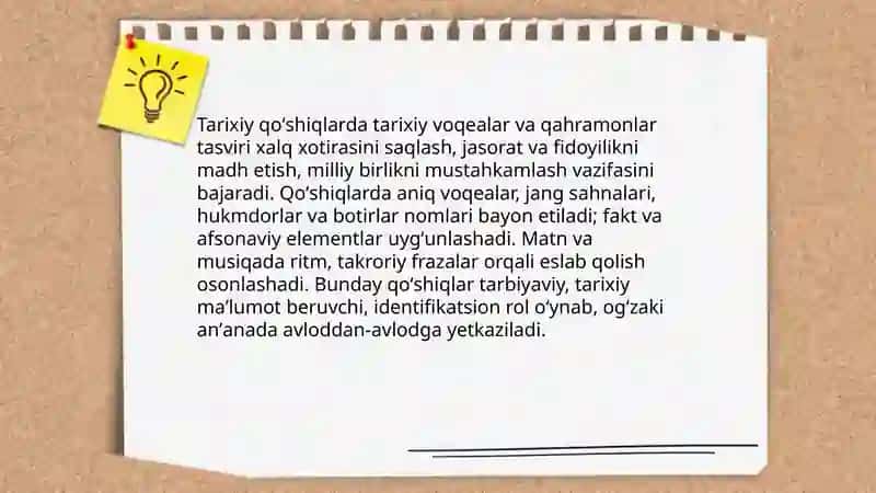 Oʻzbek xalq lirik va tarixiy qoʻshiqlari 4