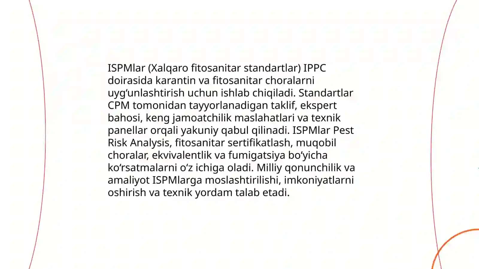 O'simliklar karantini bo'yicha xalqaro bitimlar va asosiy tamoyillar 4