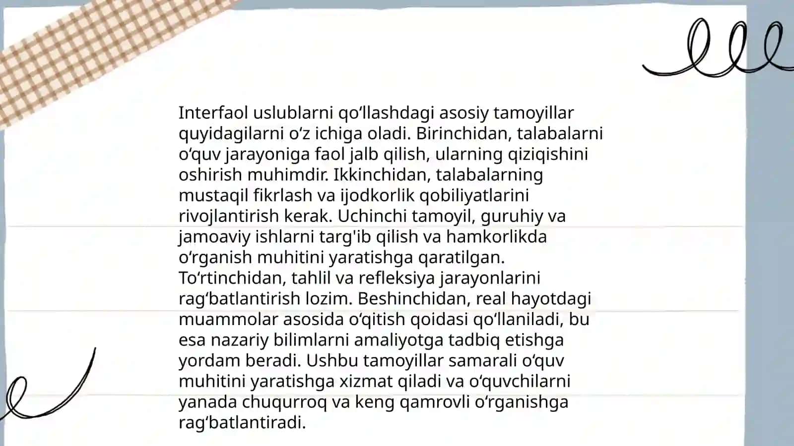 Interfaol taʼlim usullari 4
