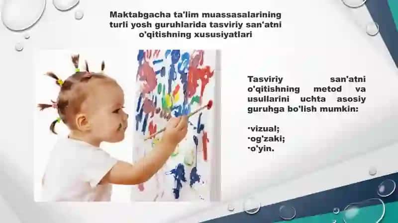 Turli yosh guruhlarida rasm chizishga o’rgatish metodlari 4