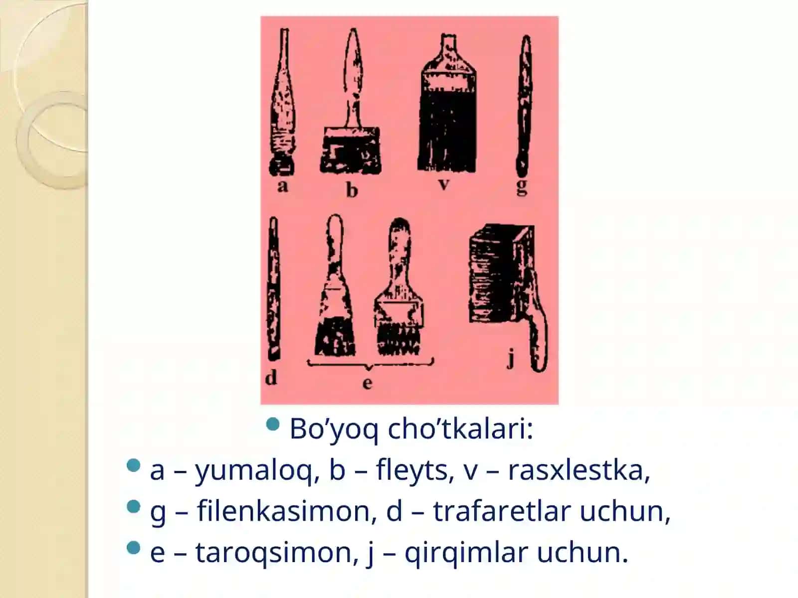 YOG‘OCHLARGA LAK BILAN PARDOZ BERISH 4