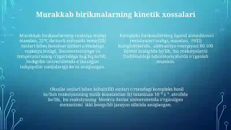 Kompleks birikmalar 4