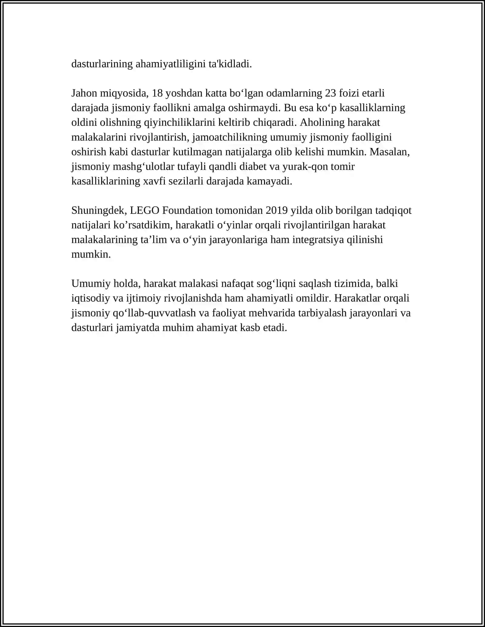HARAKAT MALAKANING IJOBIY VA SALBIY KOʻCHISHI 4