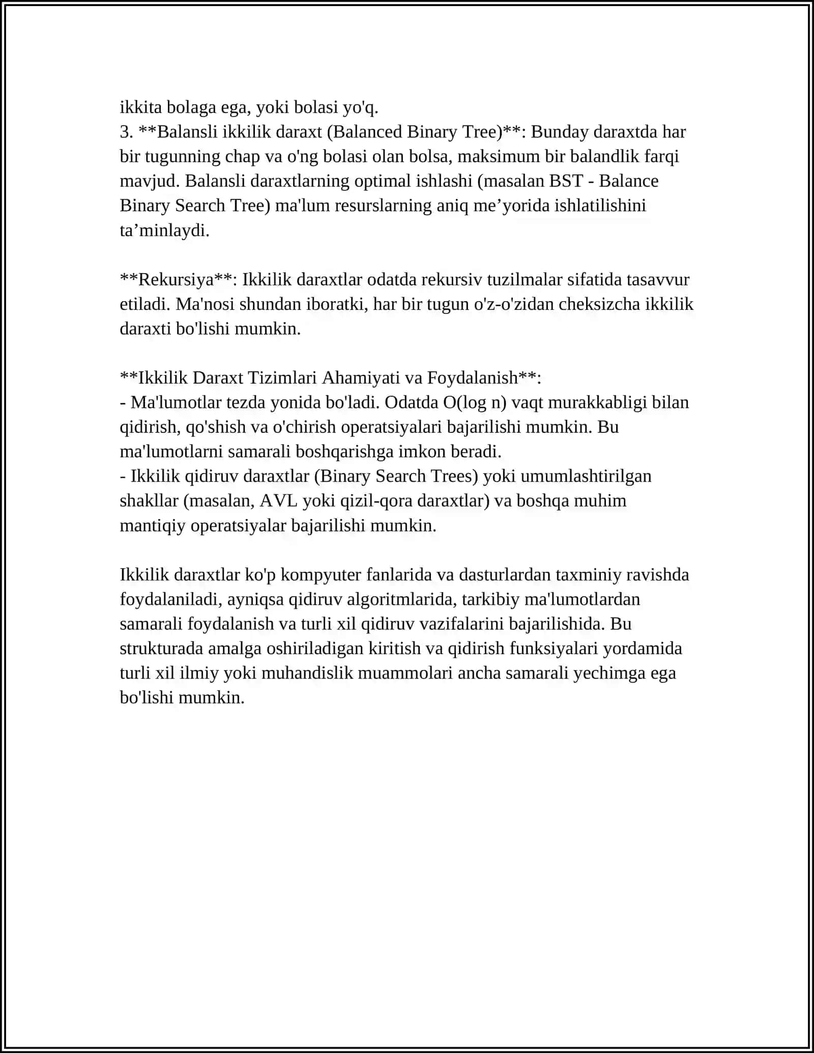 BINAR DARAXT VA BIRBIRIDAN FARQI 4