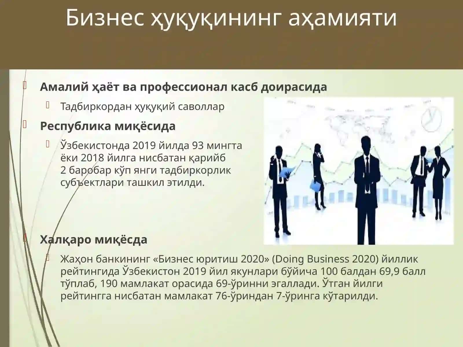 Business Huquqiga kirish 4