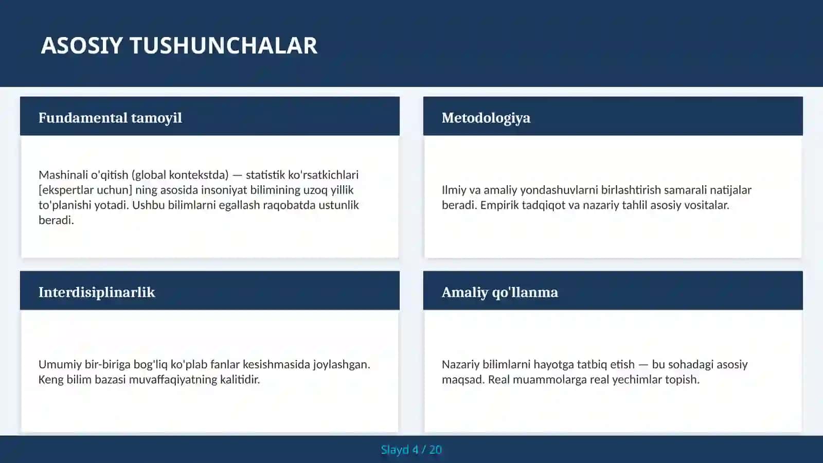 Mashinali o'qitish (global kontekstda) — statistik ko'rsatkichlari [ekspertlar uchun] 4