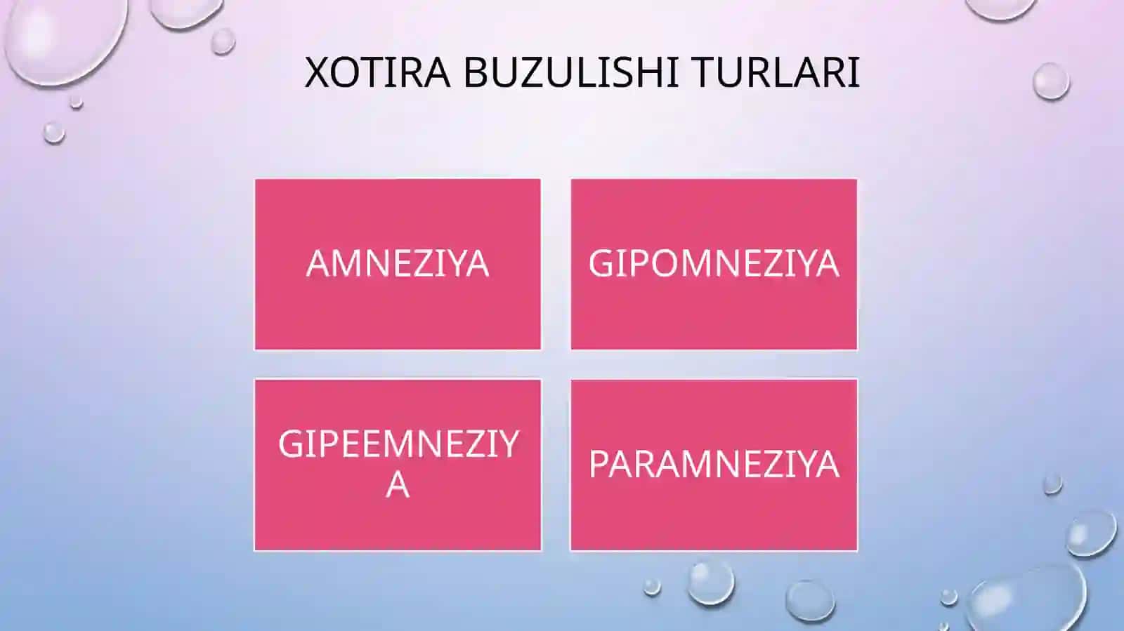 Xotirabuzi Ishlari 4