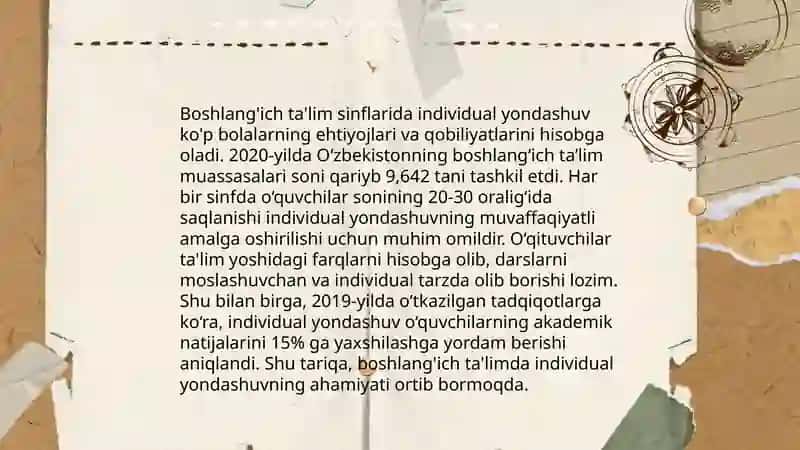 Inklyuziv taʼlim sinflari va boshlangʻich tayanch korreksion sinflarida imkoniyati cheklangan bolalarni oʻqitish boʻyicha pedagogik jarayonni tashkil etish yoʻllari 4