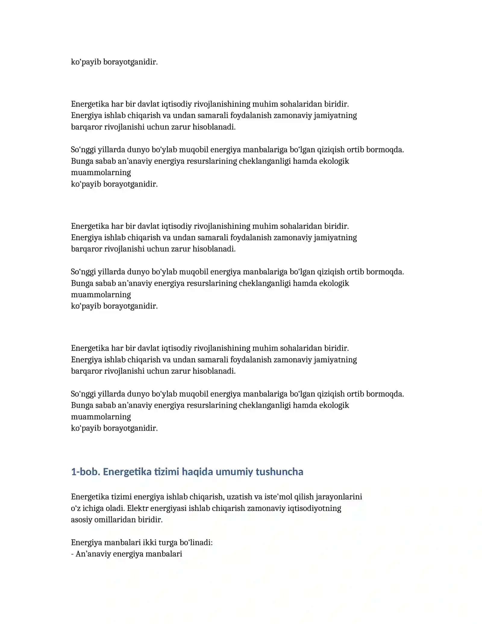 Energetika Kurs ishi 4