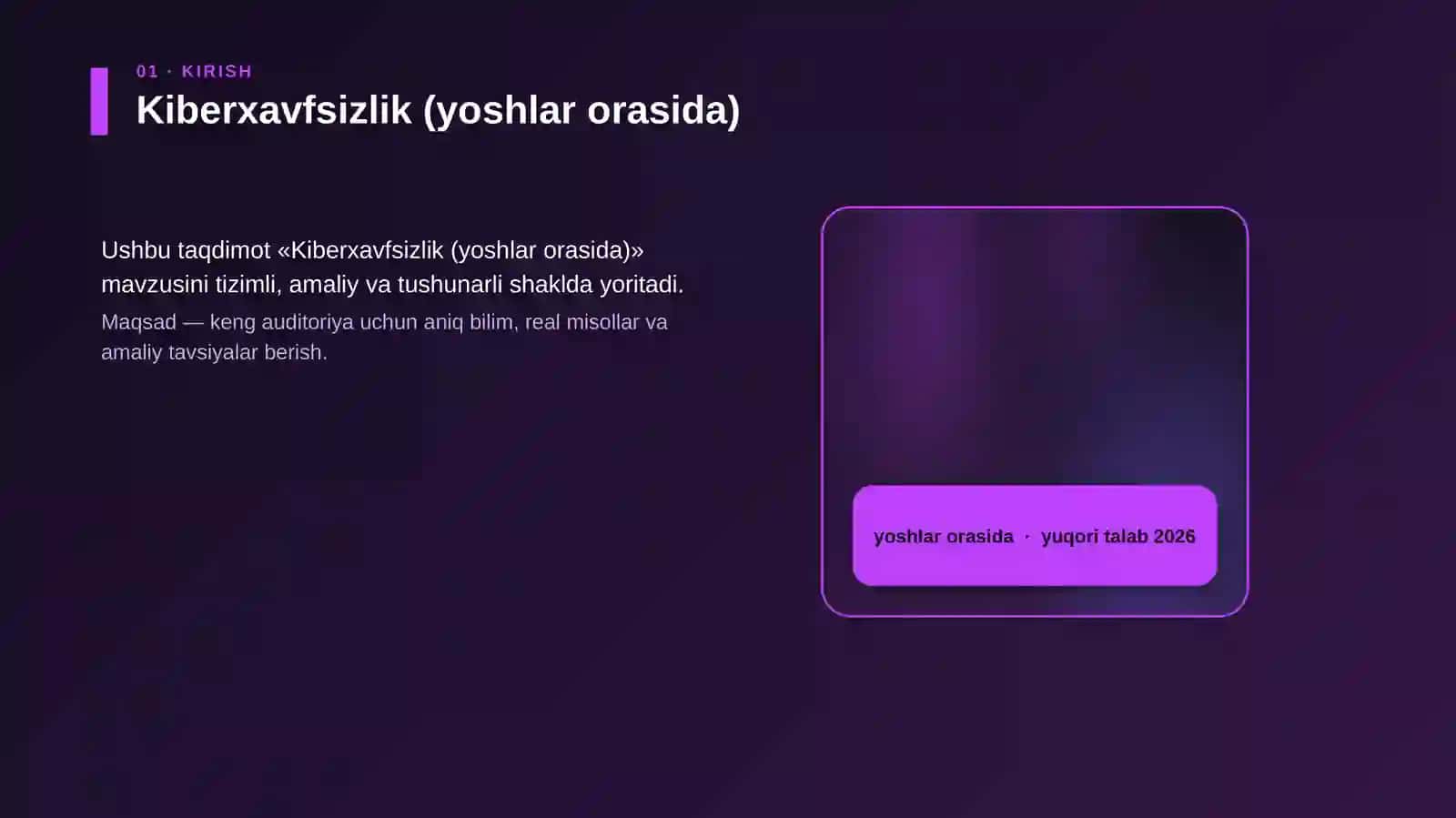 Kiberxavfsizlik (yoshlar orasida) 4
