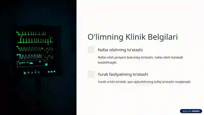 O'lim Haqida Tushunchalar 4