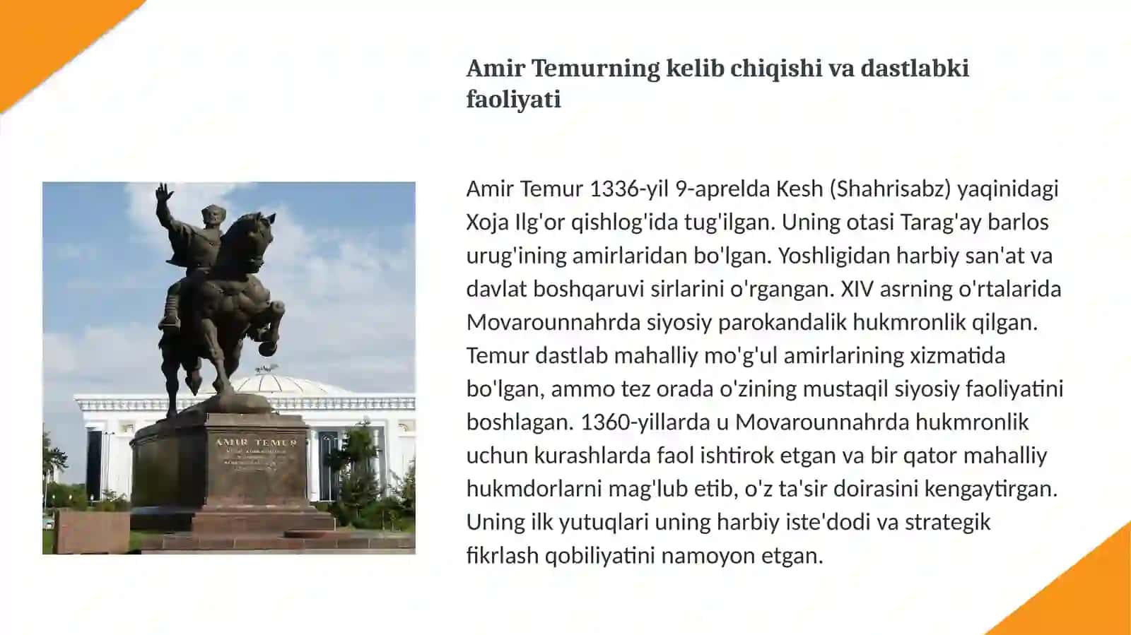 Amir Temur  davlat, madaniyat va miras 4