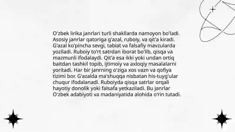 O'rta Asr Adabiyoti 4