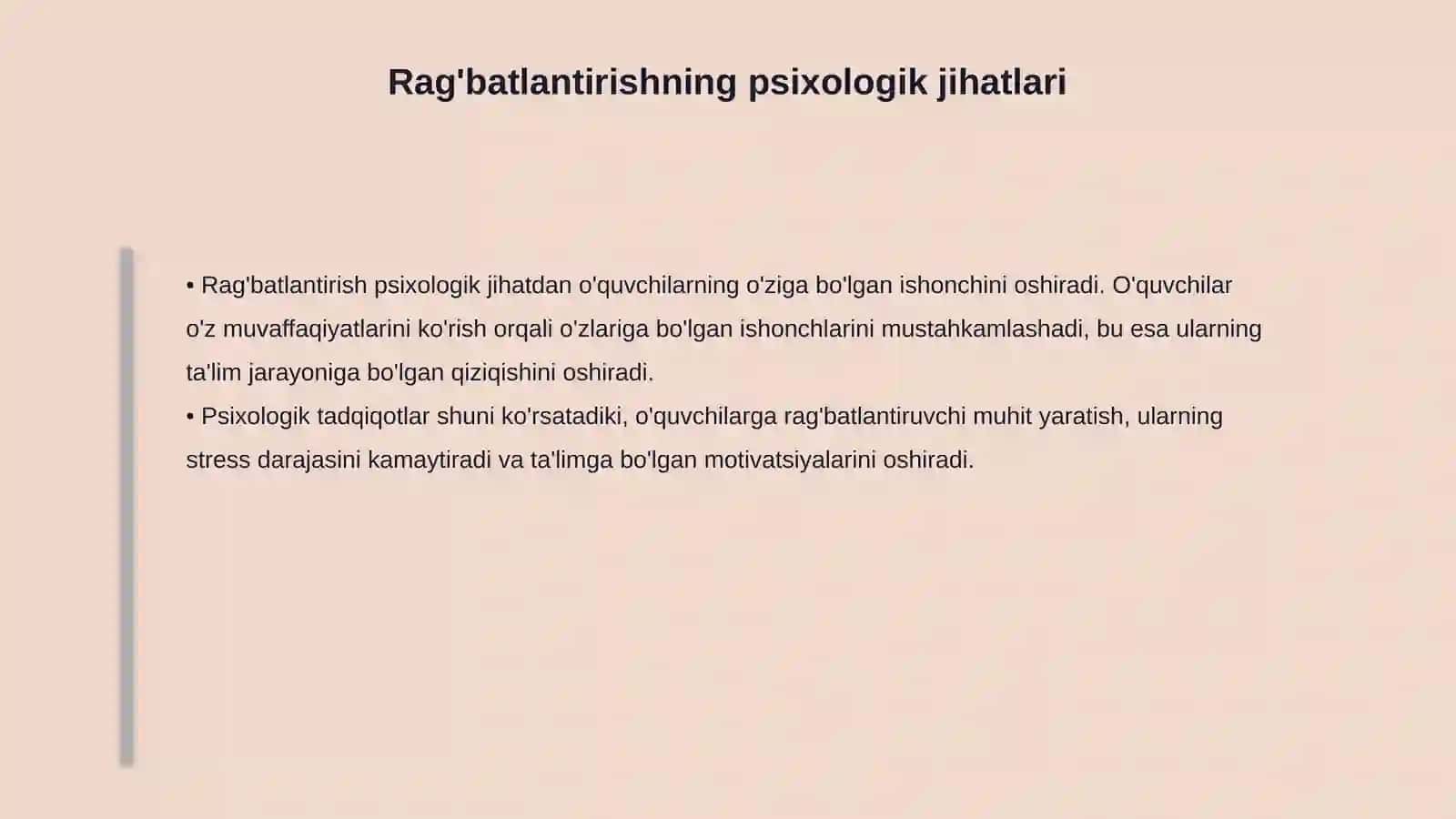 O'quvchilarni rag'batlantirish 4