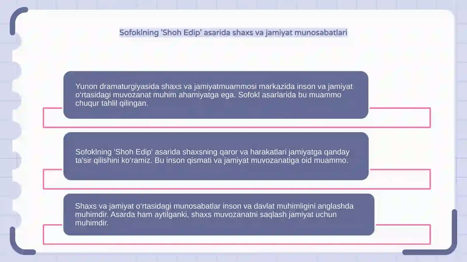 Yunon Dramaturgiyasida Shaxs va Jamiyat Muammosi 4
