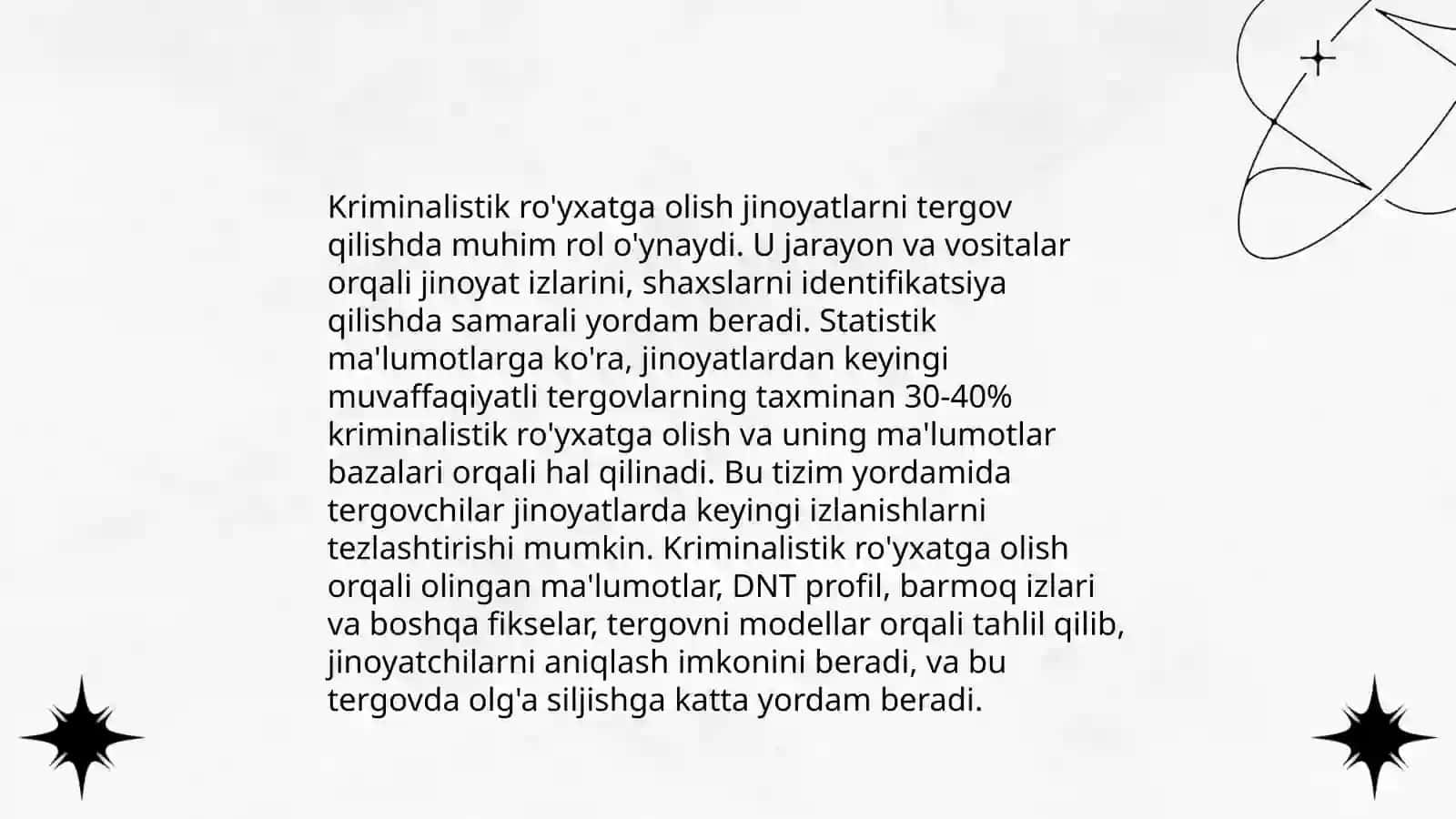 Kriminalistik va uning asosiy tushunchalari 4