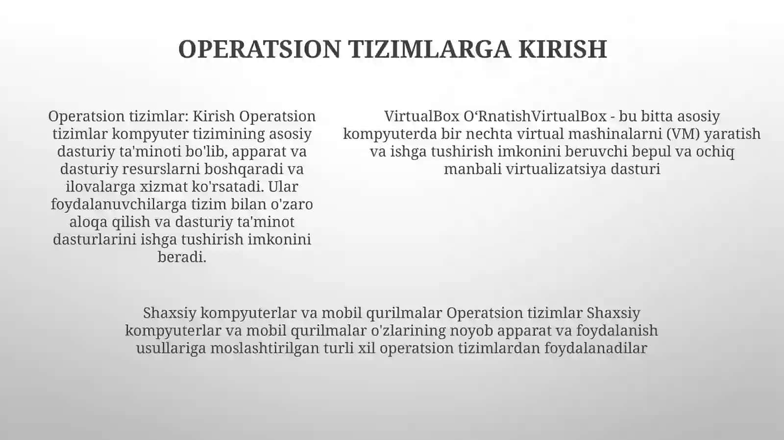 Virtual Box OʻRnatish 4