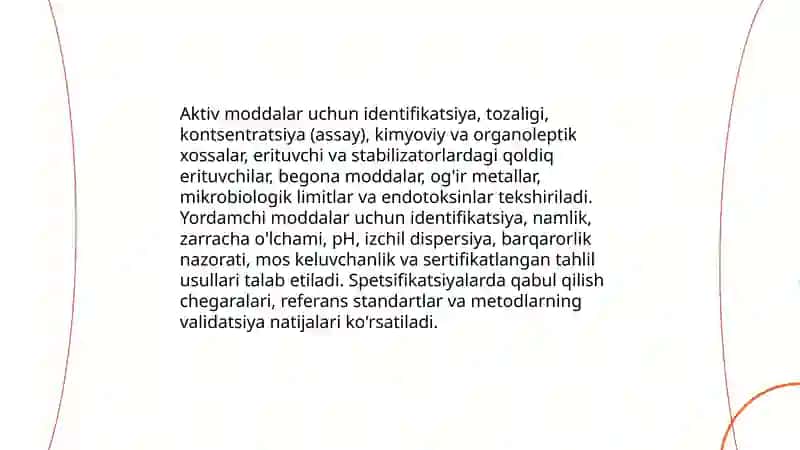 Standartlash va sifatini tekshirish 4