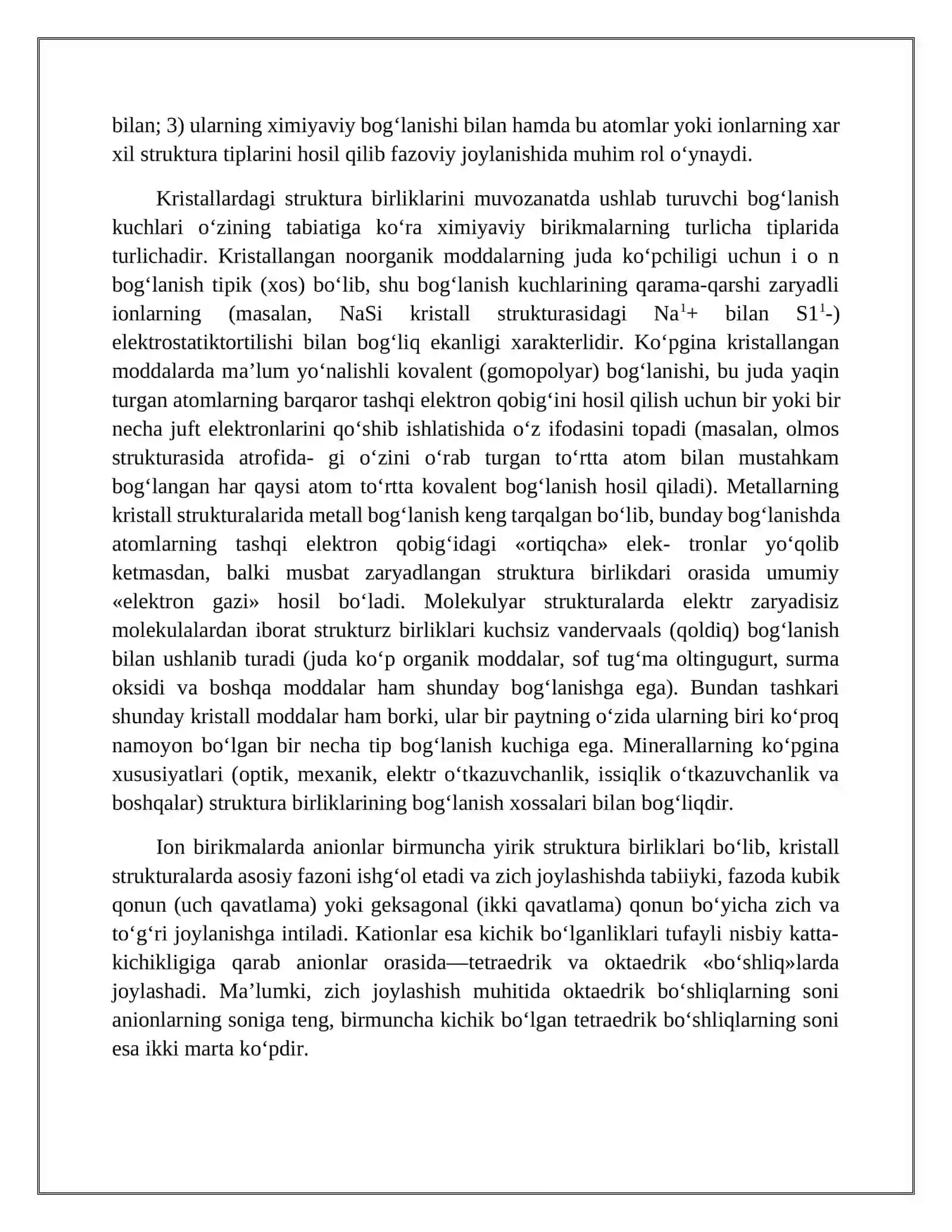 Kristallografiya fanining maqsadi va vazifalari 4