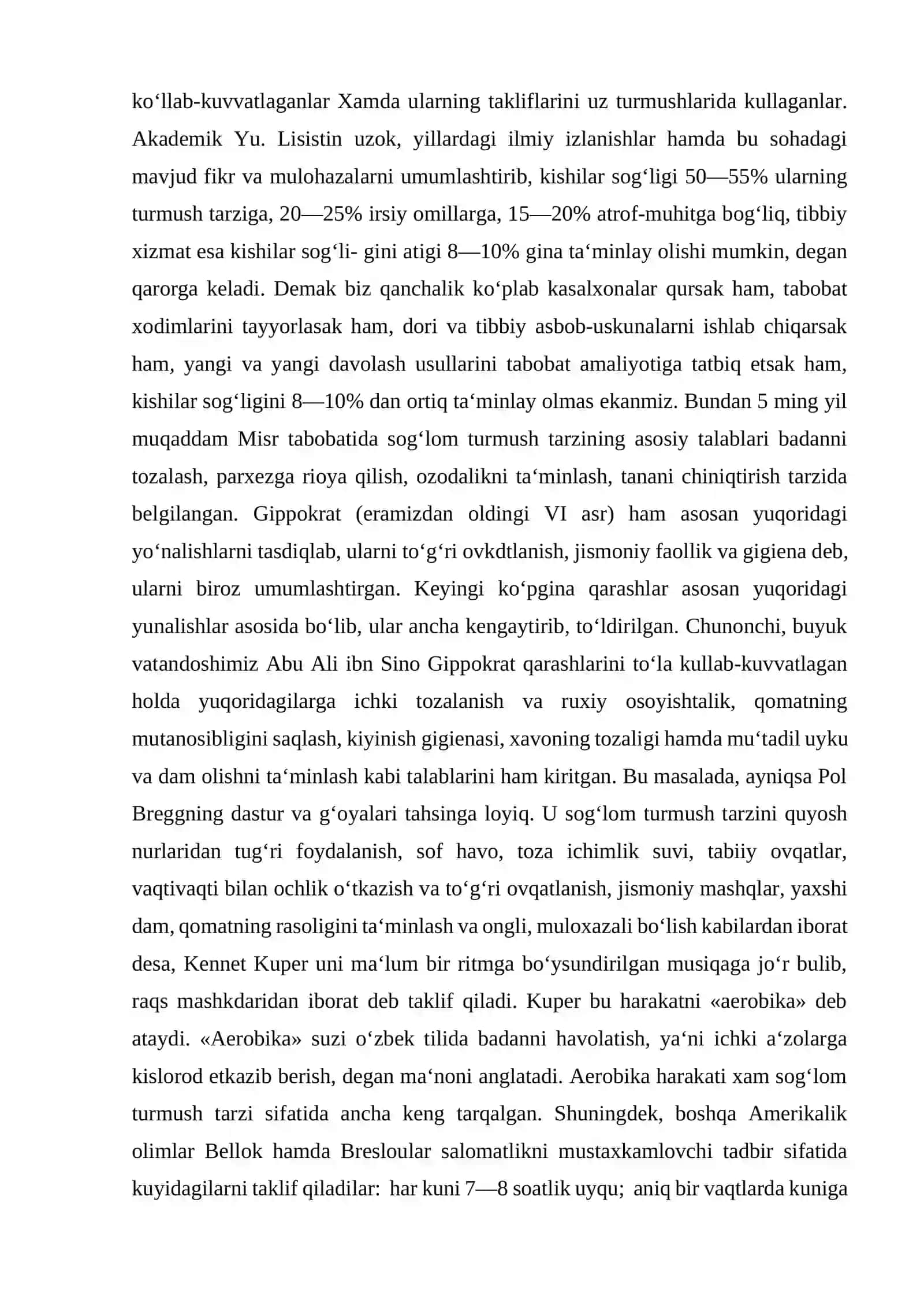 Sog‟lom turmush tarzi (hamshiralik ishi) 4