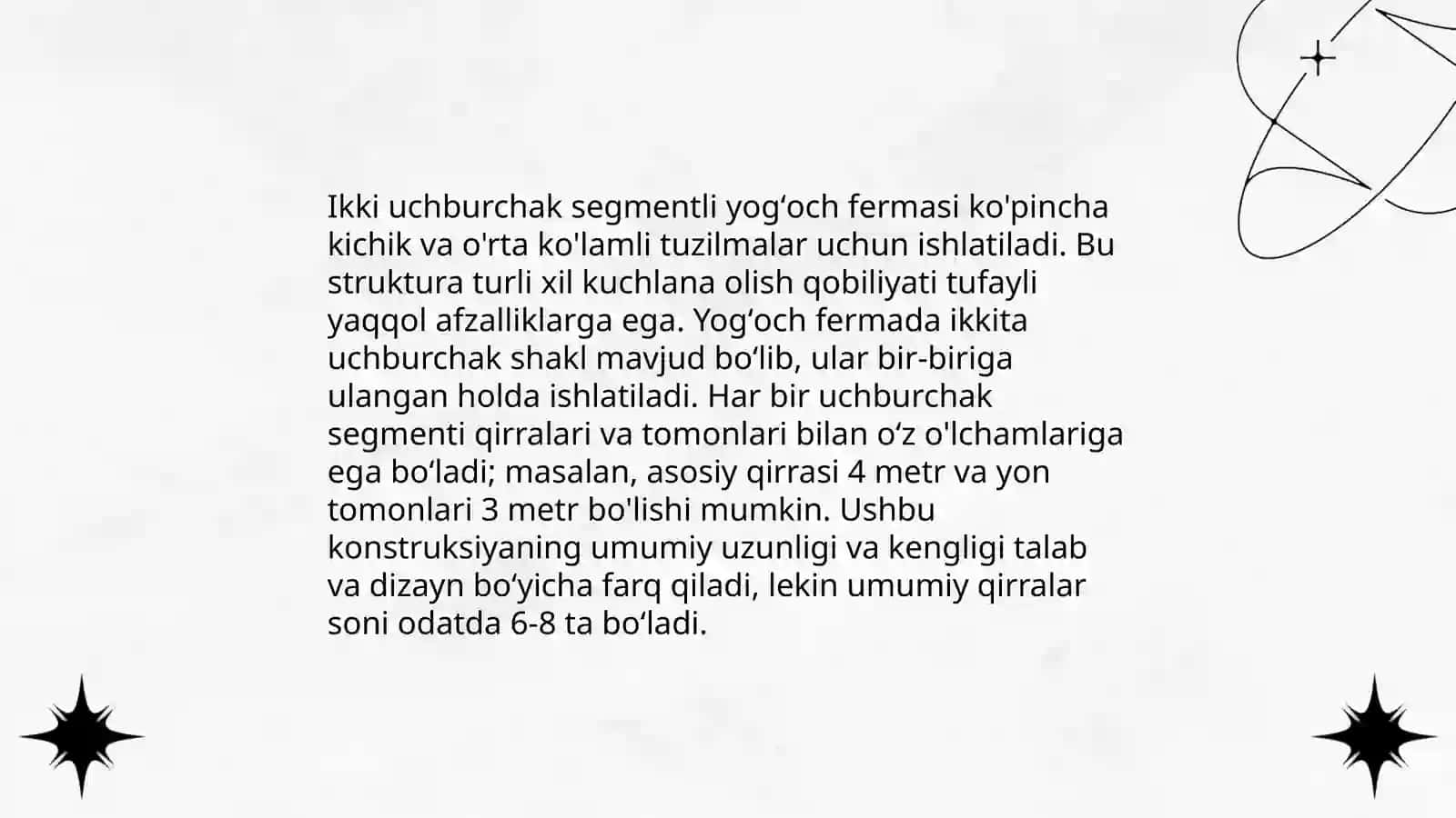Yelimlangan yogʻochli fermalarning shakli va afzalliklari 4