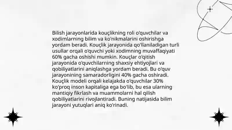 Kouçlik asoslari va ta'rifi 4