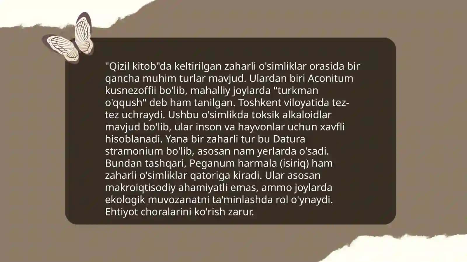 Oʻzbekistonning zaharli oʻsimliklari 4