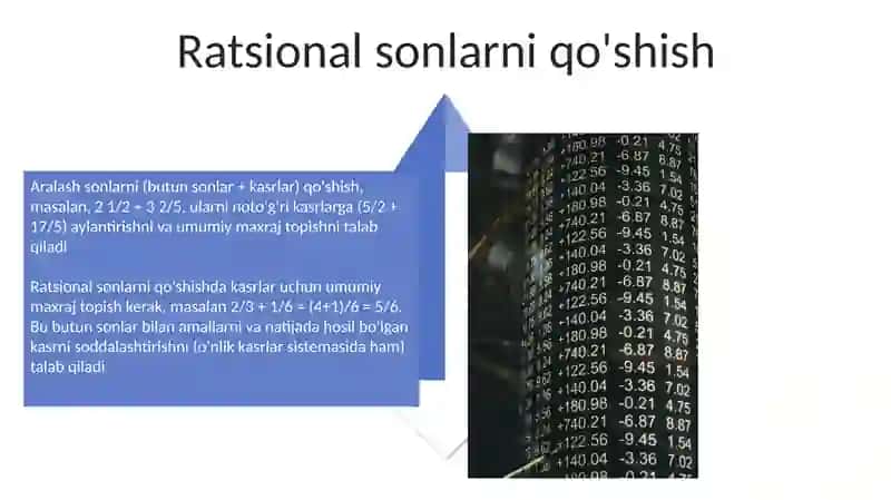 Ratsional sonlar 4