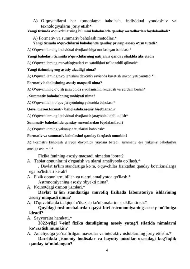Fizika malaka test 4