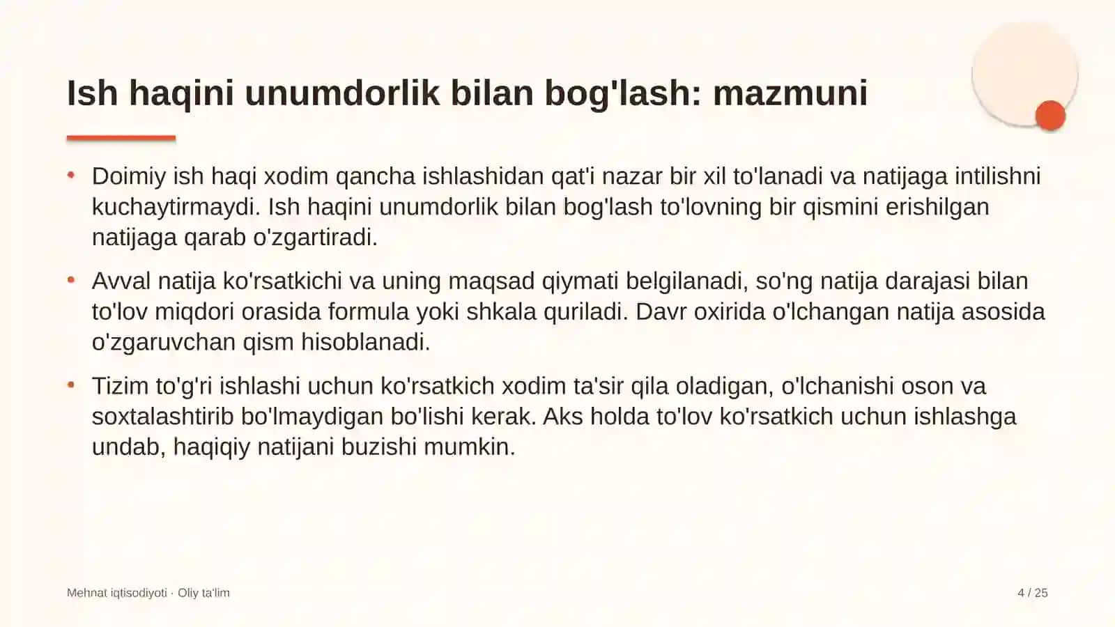 sug'urta kompaniyalarida ish haqini unumdorlik bilan bog'lash 2008 4