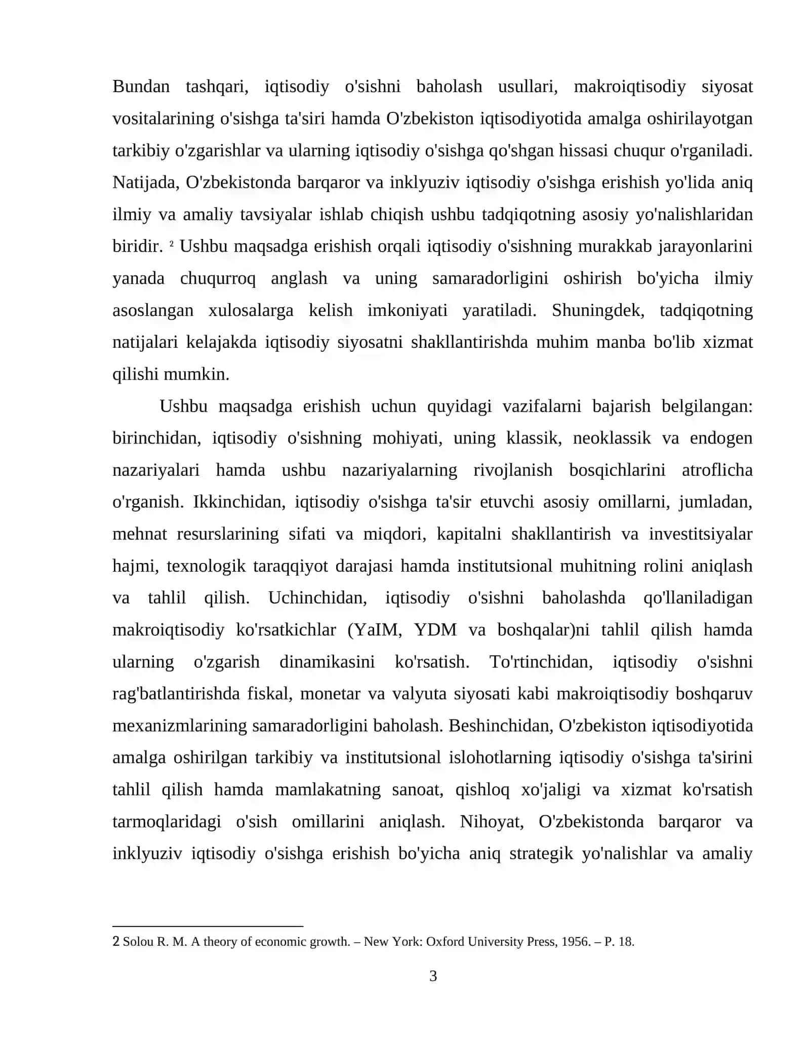 Iqtisodiy o'sishning omillari va amal qilishi 4
