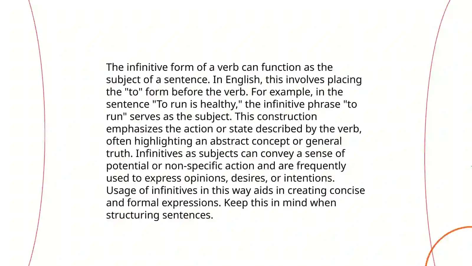 Infinitive Forms of Verbs 4