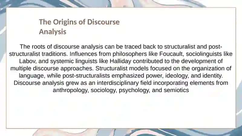 Discourse Analysis 4