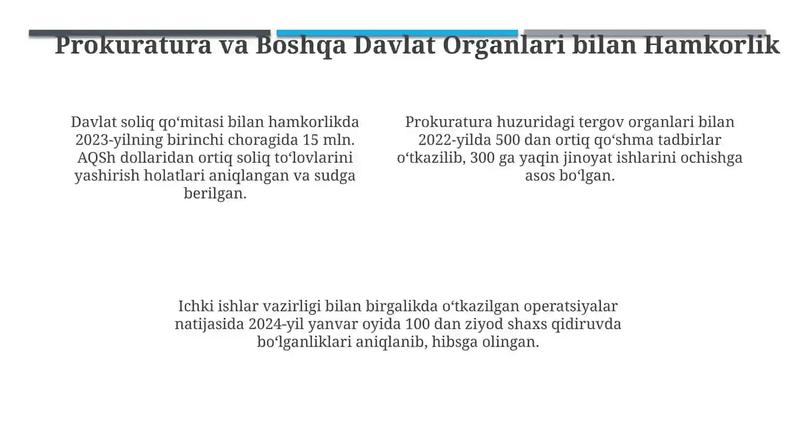 O'zbekiston Respublikasida Advokatura va Prokuratura tizimi 4