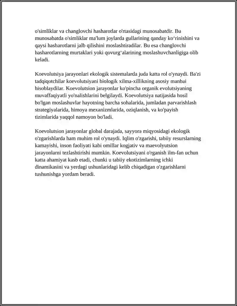 KOEVOLUTSIYA 4