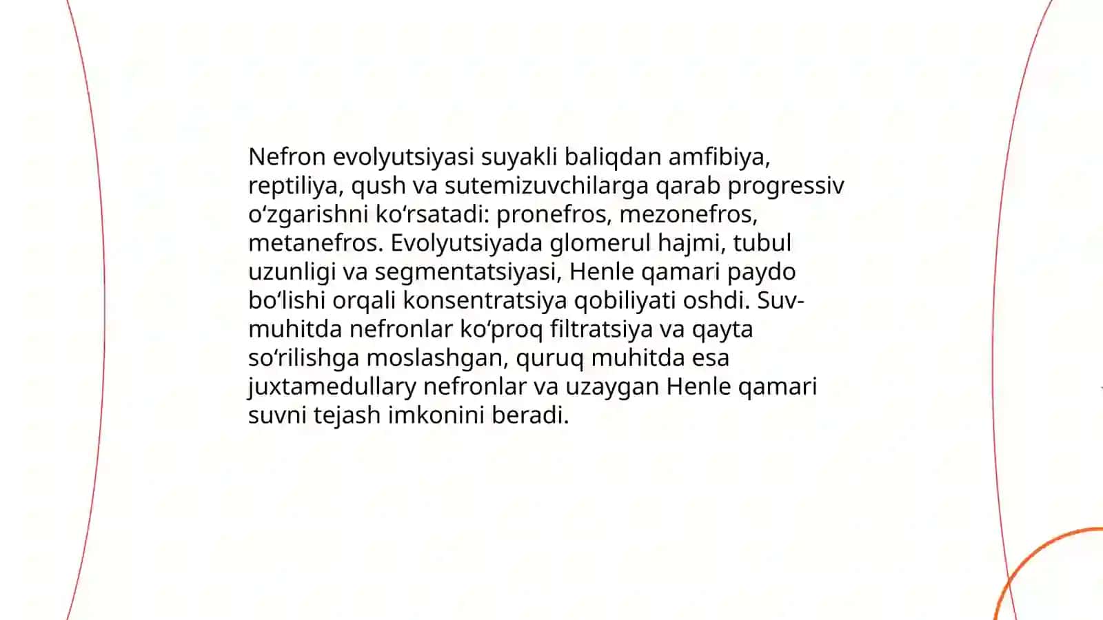 Ayirish tizimi filogenezi va buzilishlari 4